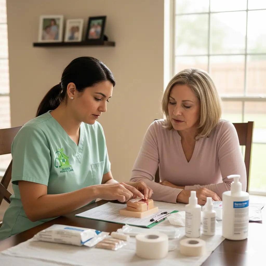 Family-Centered Palliative Wound Support Caregiver education for palliative wound care